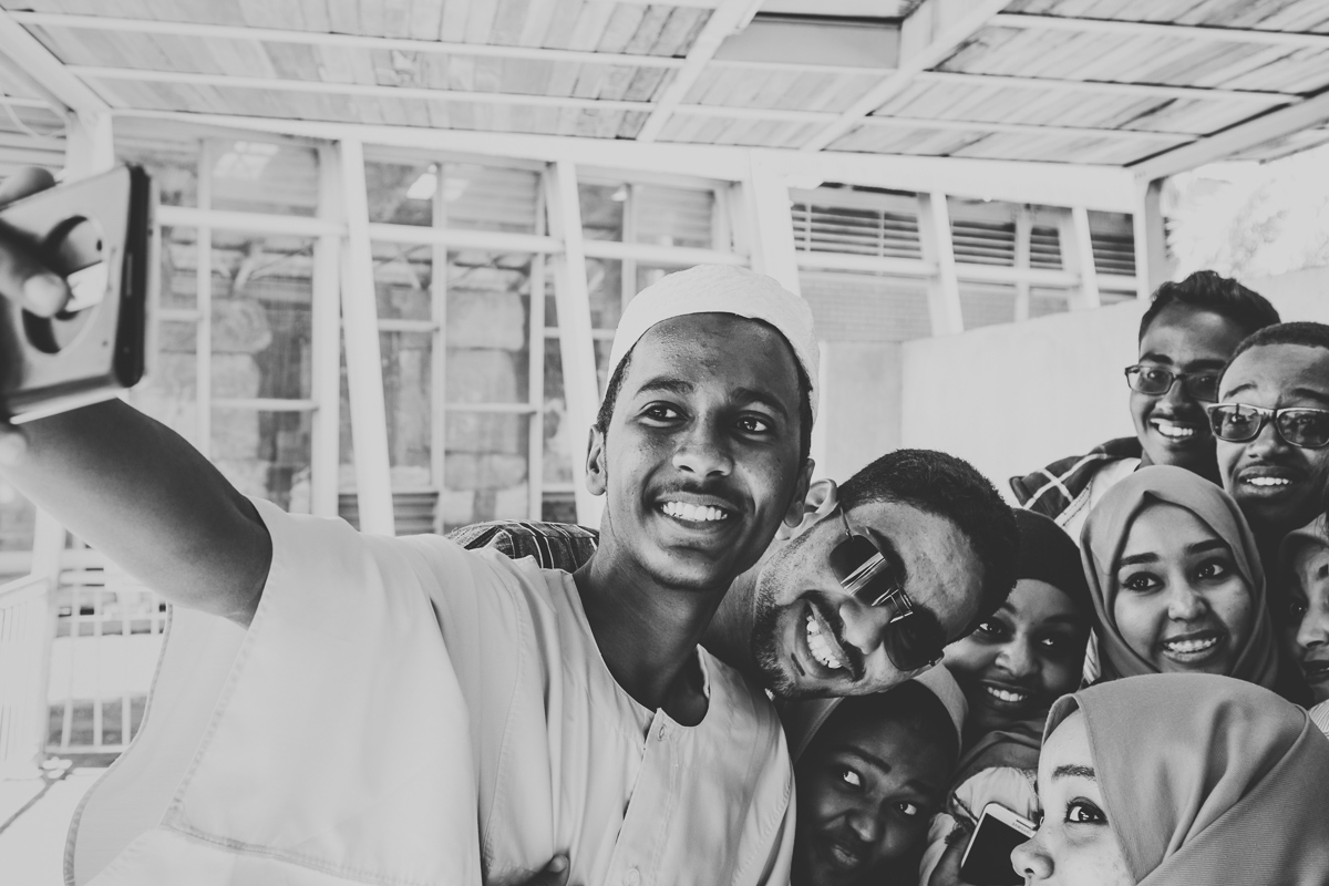 Selfie in Khartoum