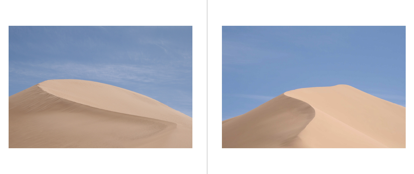 Zandduinen in Algerije