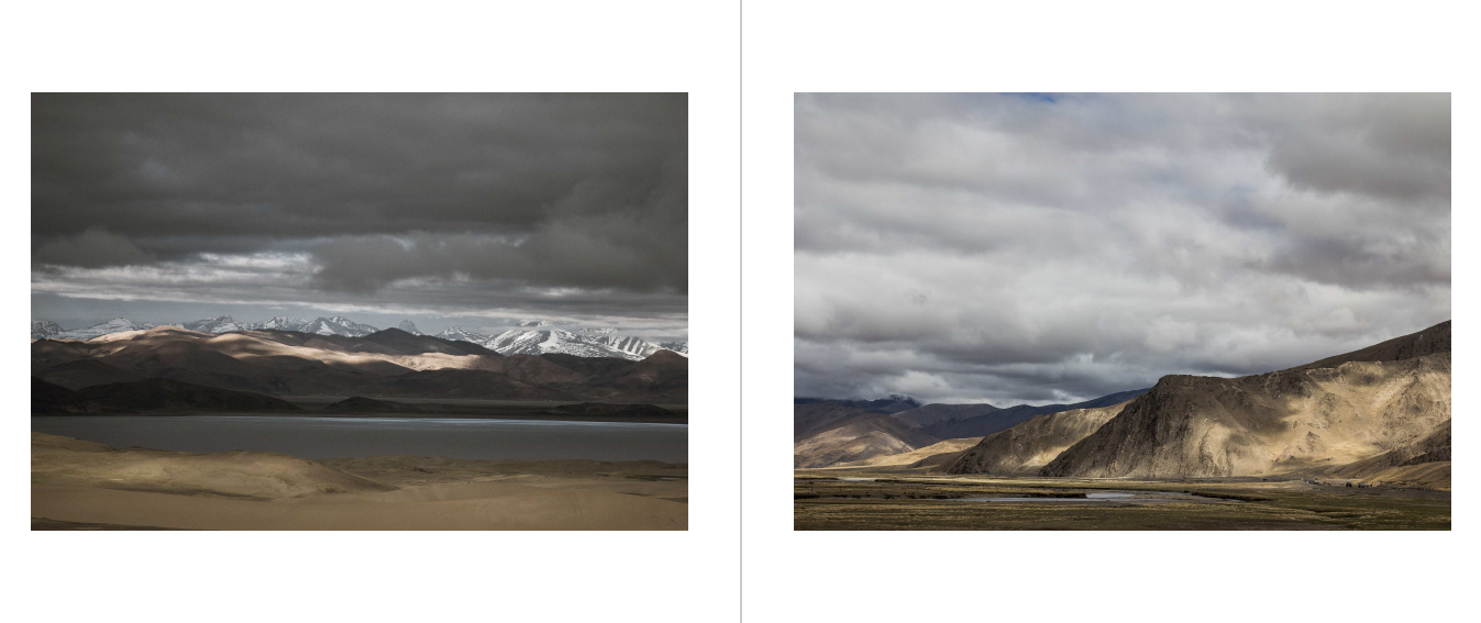Het landschap van Tibet