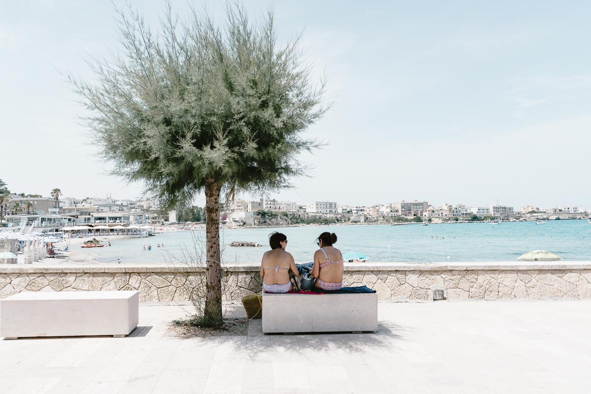 Kust in Otranto in Italië